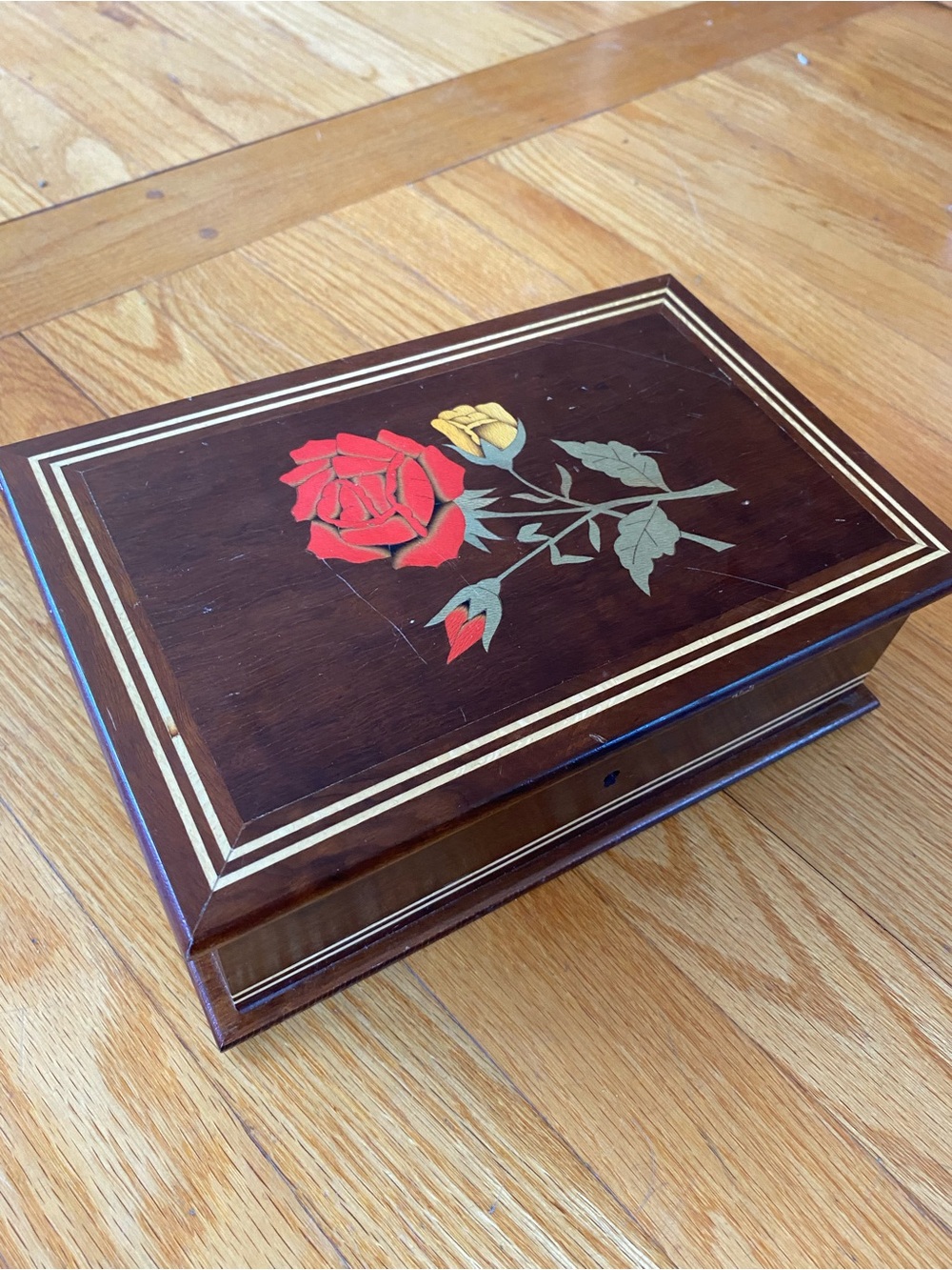 1970’s Jewelry/Storage Box The Brazilian Collection by Dunston Wooden Storage